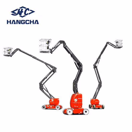 Hauteur maximale 5.5m Spi de performance maximale de plate-forme de travail rotative de bras de flèche articulée